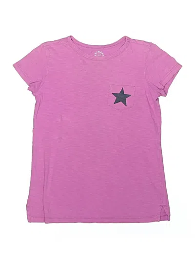 Pre-owned Primary Clothing Kids' Short Sleeve T-shirt In Pink
