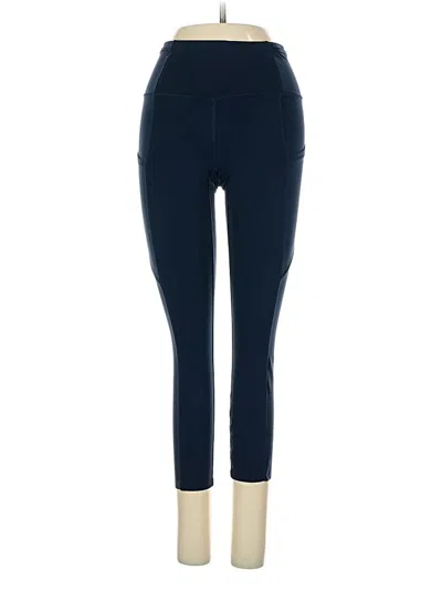 Pre-owned Lululemon Athletica Active Pants In Blue