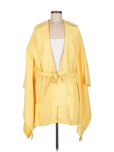 Pre-owned Rachel Zoe Raincoat In Yellow