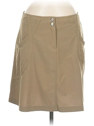 Pre-owned Exofficio Casual Skirt In Green