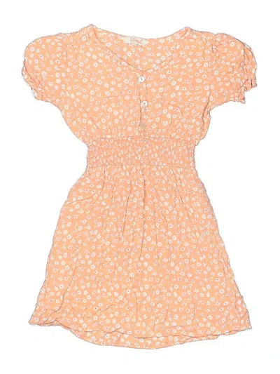 Pre-owned Blush Kids' Dress In Orange