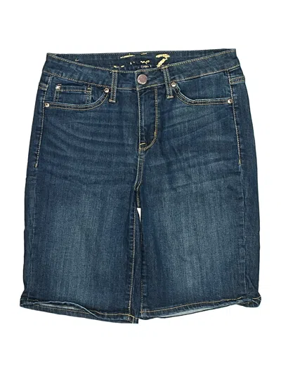 Pre-owned Seven7 Denim Shorts In Blue