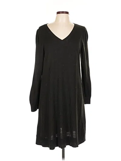 Pre-owned Ann Taylor Loft 3/4 Sleeve T-shirt In Black