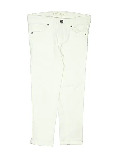 Pre-owned Hope & Henry Kids' Jeans In White