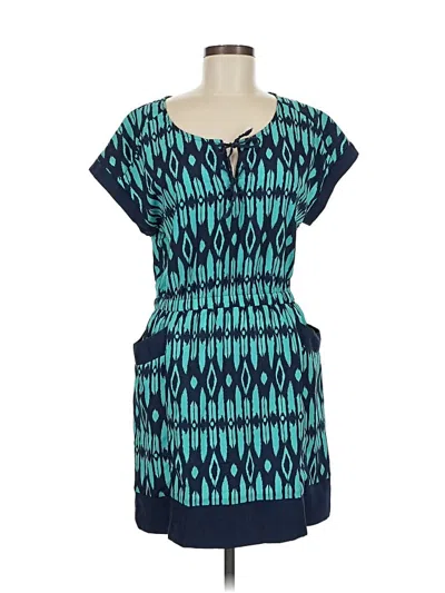 Pre-owned Gap Outlet Casual Dress In Blue