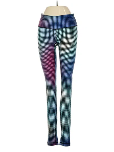 Pre-owned Lululemon Athletica Yoga Pants In Blue