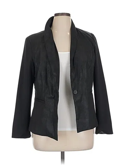 Pre-owned Roz & Ali Blazer Jacket In Black
