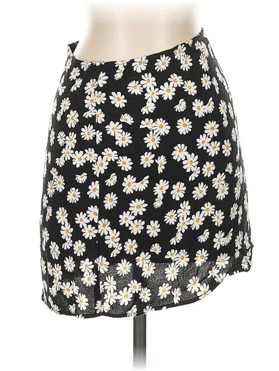 Pre-owned Reformation Casual Skirt In Black