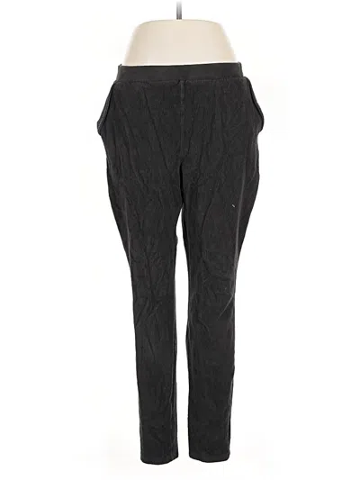 Pre-owned Lands' End Casual Pants In Black