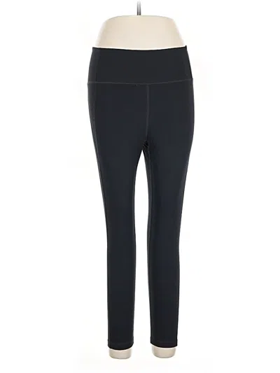 Pre-owned Girlfriend Collective Active Pants In Black
