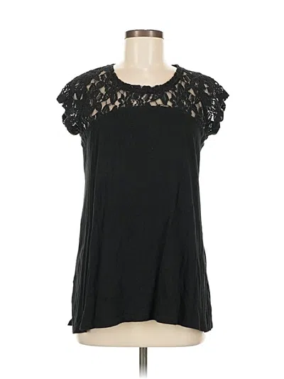 Pre-owned Dkny Jeans Sleeveless T-shirt In Black