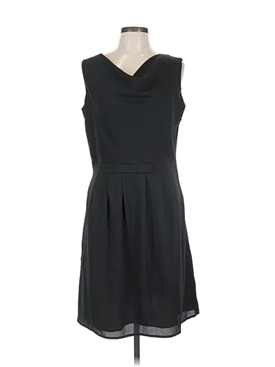 Pre-owned Lands' End Cocktail Dress In Black