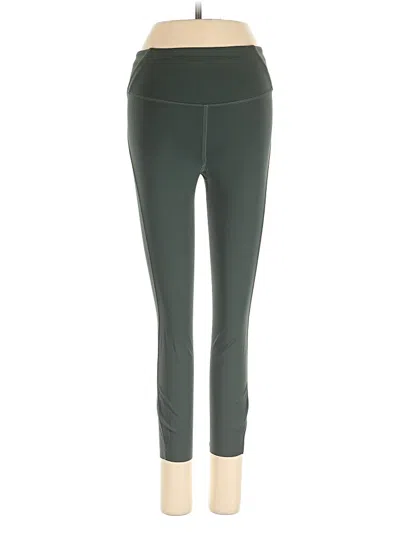 Pre-owned Lululemon Athletica Active Pants In Green