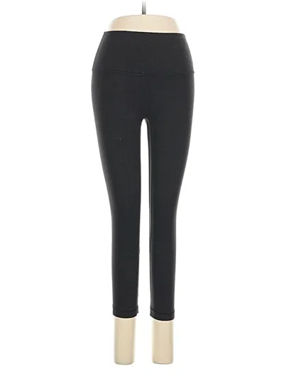 Pre-owned Lululemon Athletica Active Pants In Black