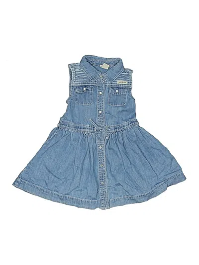Pre-owned Calvin Klein Jeans Est.1978 Kids' Calvin Klein Jeans Dress In Blue