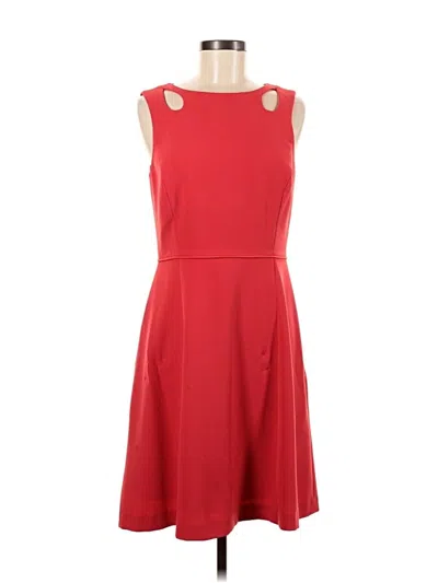 Pre-owned Tahari By Asl Casual Dress In Red