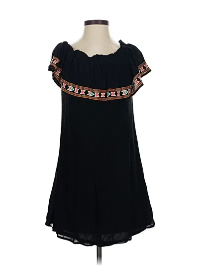 Pre-owned Thml Casual Dress In Black