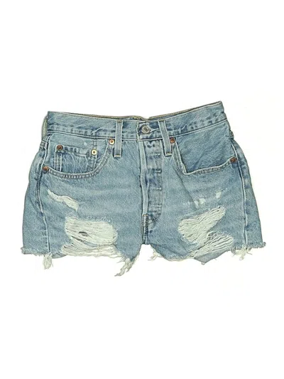 Pre-owned Levi's Denim Shorts In Blue