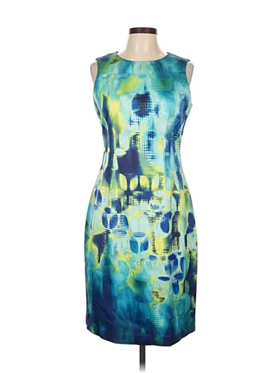Pre-owned Elie Tahari Cocktail Dress In Blue