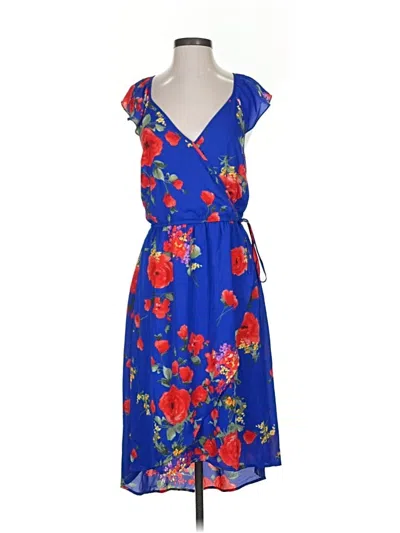 Pre-owned Skies Are Blue Casual Dress In Blue