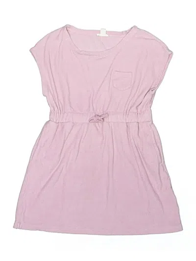 Pre-owned Crewcuts Kids' Dress In Pink