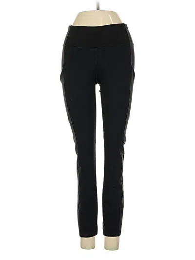 Pre-owned Lululemon Athletica Active Pants In Black