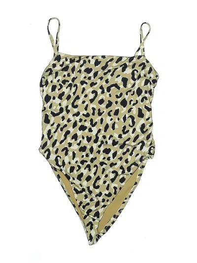 Pre-owned Vitamin A One Piece Swimsuit In Gold
