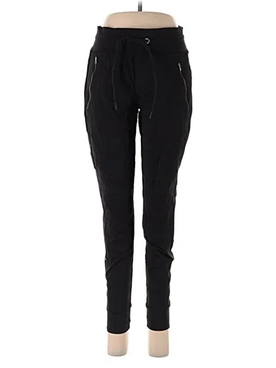 Pre-owned Athleta Track Pants In Black