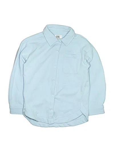 Pre-owned Athleta Girl Kids' Sweatshirt In Blue