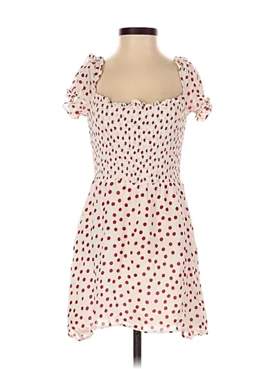 Pre-owned Reformation Cocktail Dress In Red