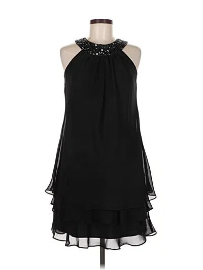 Pre-owned Sl Fashions Cocktail Dress In Black