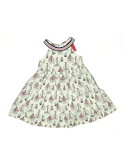 Pre-owned Little Me Kids' Dress In White
