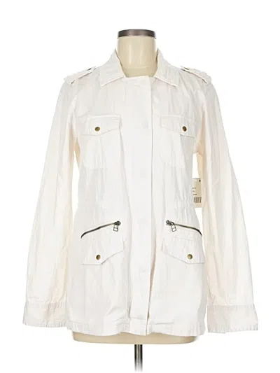 Pre-owned Lily Aldridge For Velvet Casual Dress In White