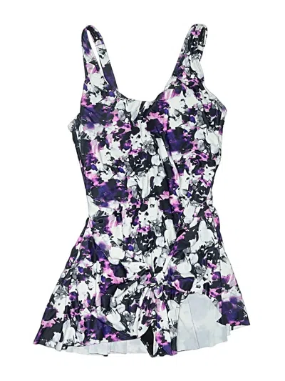 Pre-owned Hilor One Piece Swimsuit In Purple