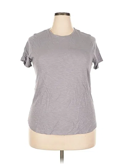 Pre-owned Felina Active T-shirt In Gray
