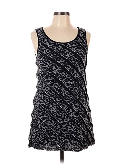 Pre-owned Style & Co Casual Dress In Black