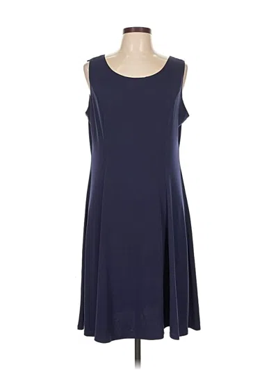 Pre-owned R&k Casual Dress In Blue