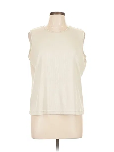 Pre-owned Alia Sleeveless T-shirt In White