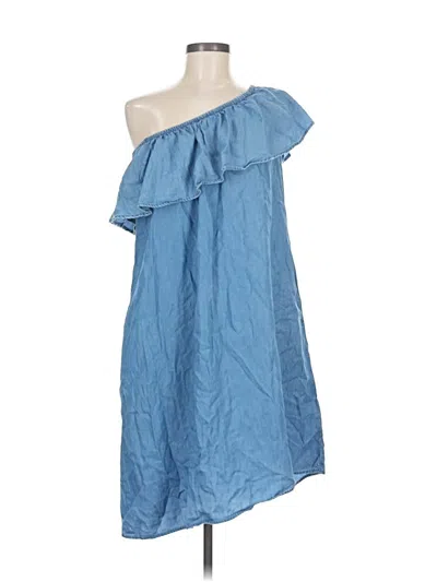 Pre-owned Style & Co Casual Dress In Blue