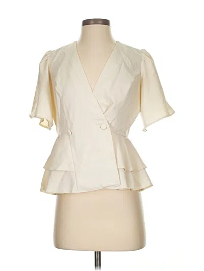 Pre-owned Strut & Bolt Cocktail Dress In White