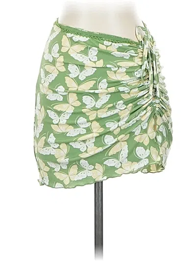 Pre-owned Urban Outfitters Casual Skirt In Green