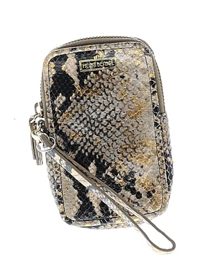 Pre-owned Henri Bendel Wristlet In Brown