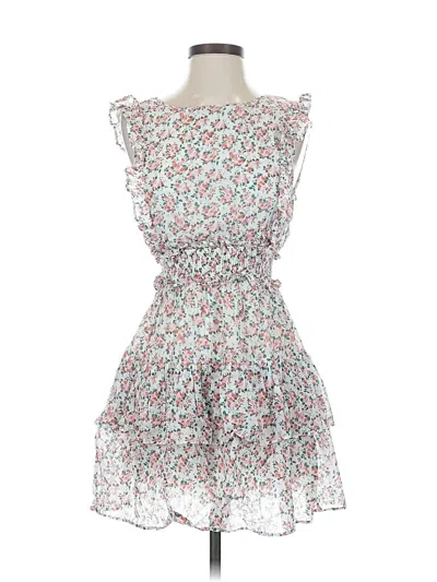 Pre-owned Storia Cocktail Dress In White