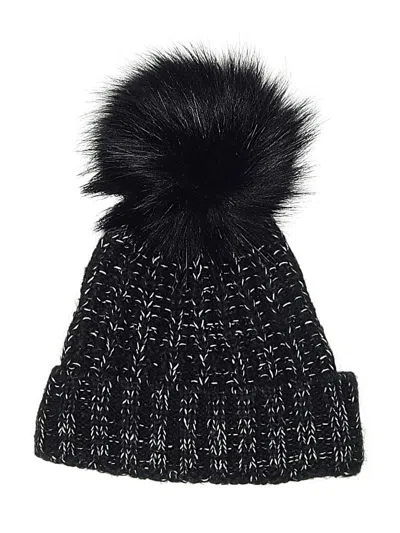 Pre-owned Kyi Kyi Beanie Hat In Black