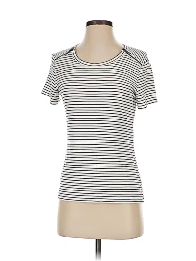 Pre-owned Cabi Short Sleeve Top Black Scoop Neck Tops