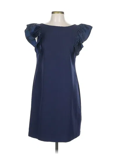Pre-owned Eliza J Cocktail Dress In Blue