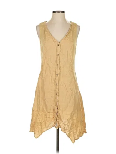 Pre-owned Xcvi Casual Dress In Brown