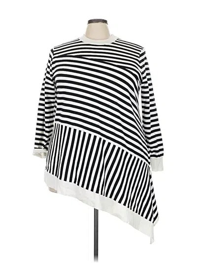 Pre-owned Alfani Sweatshirt In White