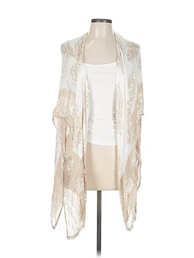 Pre-owned Chico's Kimono In Brown