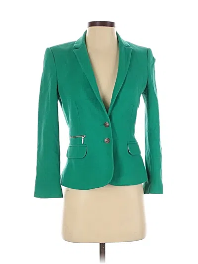 Pre-owned Trafaluc By Zara Blazer Jacket In Green